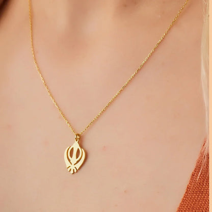 Small Khanda Necklace Pendant