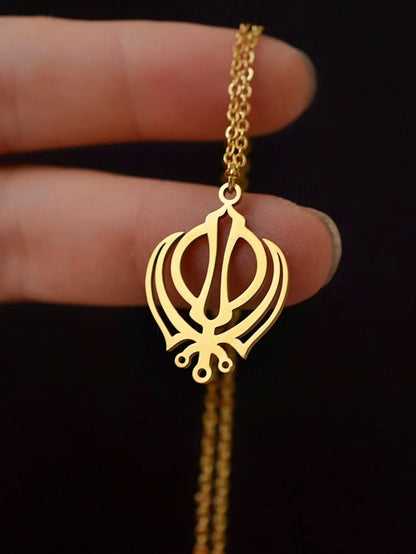 Khanda Necklace Pendant