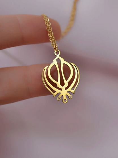 Khanda Necklace Pendant