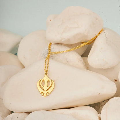 Small Khanda Necklace Pendant