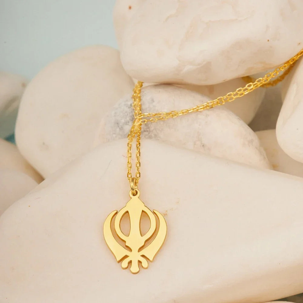 Small Khanda Necklace Pendant