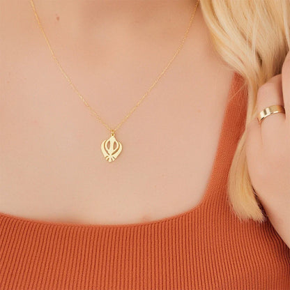 Small Khanda Necklace Pendant