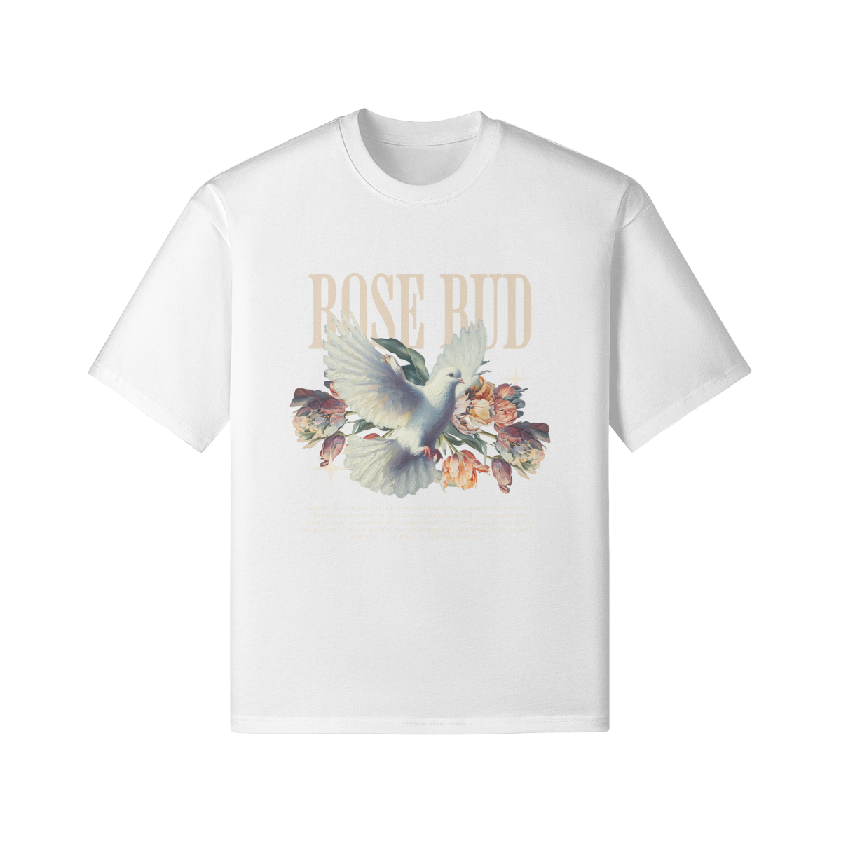 Rose Bud oversize T-shirt