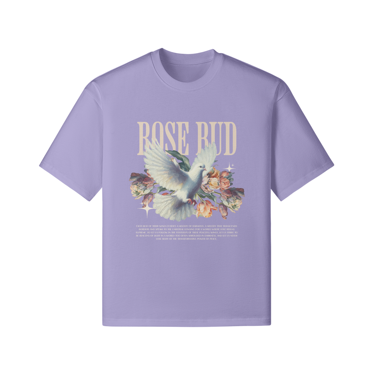 Rose Bud oversize T-shirt