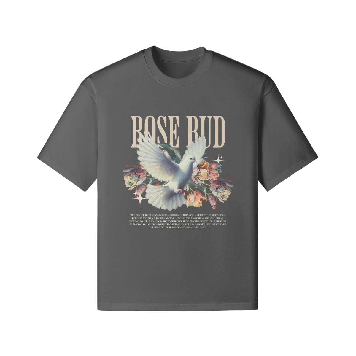 Rose Bud oversize T-shirt