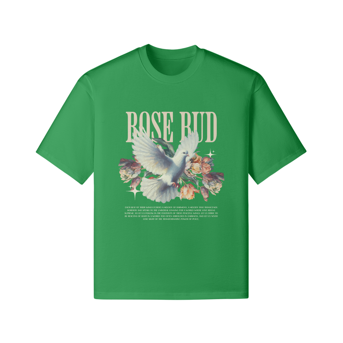 Rose Bud oversize T-shirt