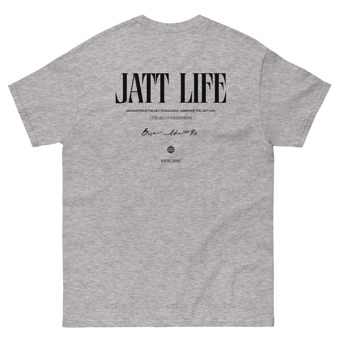 Jatt Life back Unisex classic tee