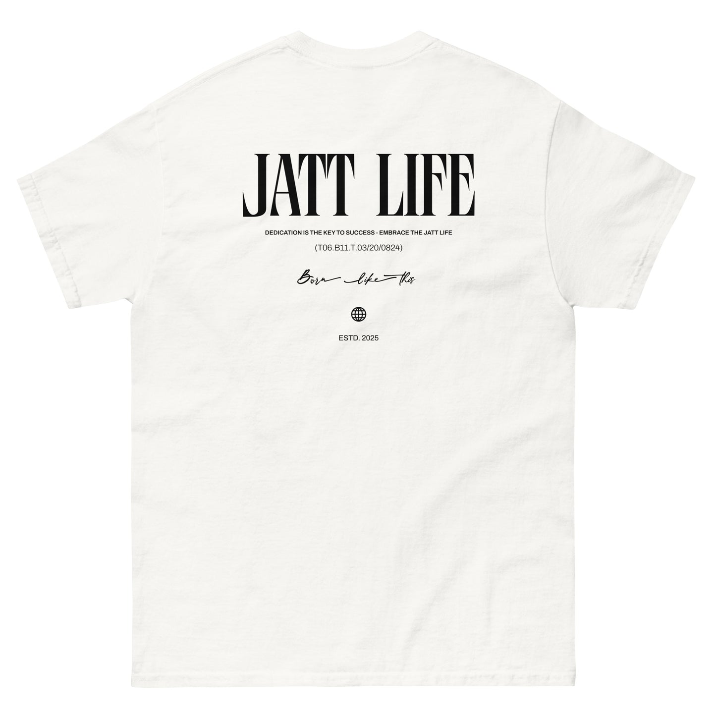 Jatt Life back Unisex classic tee