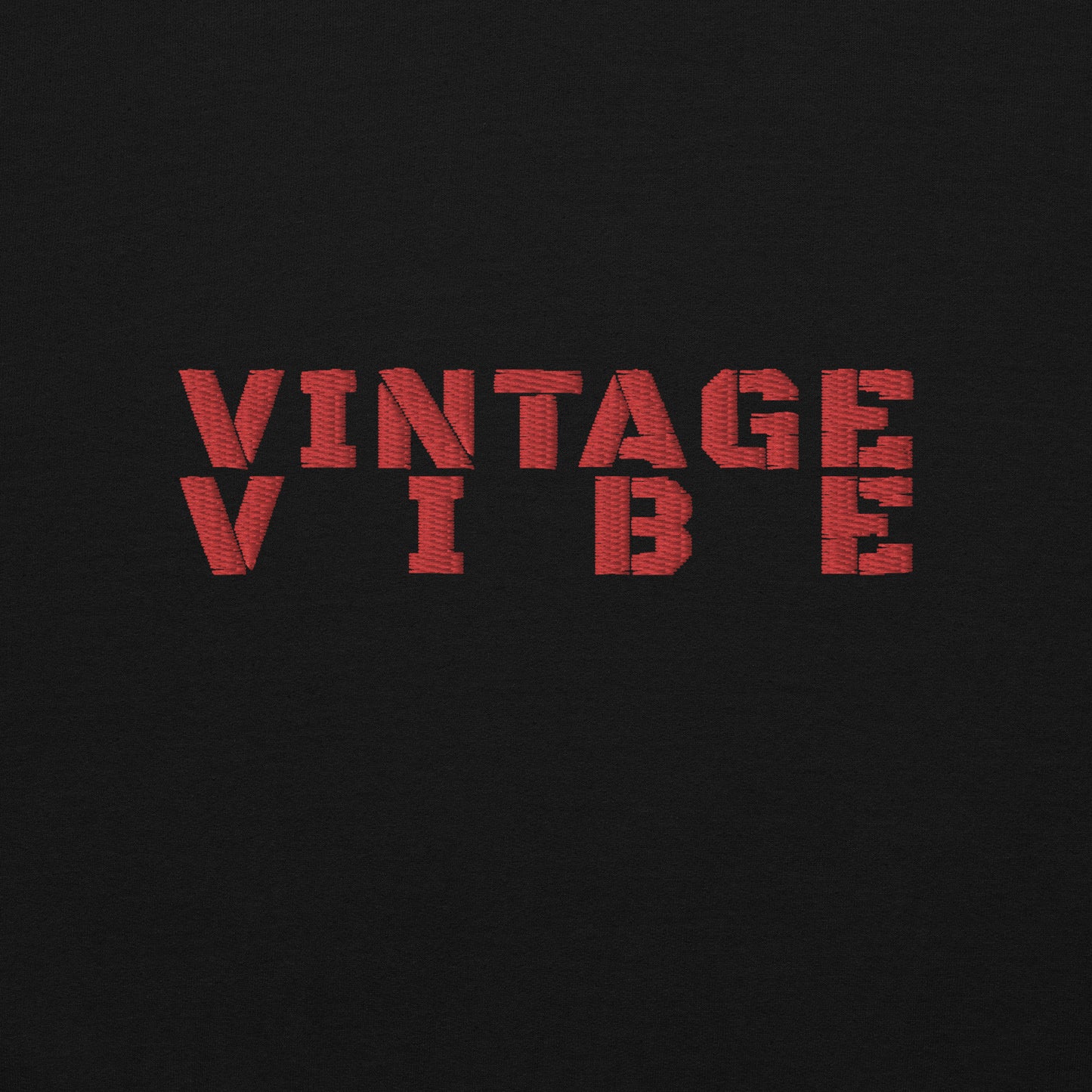 Vintage Vibe Embroidery Hoodie