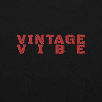 Vintage Vibe Embroidery Hoodie