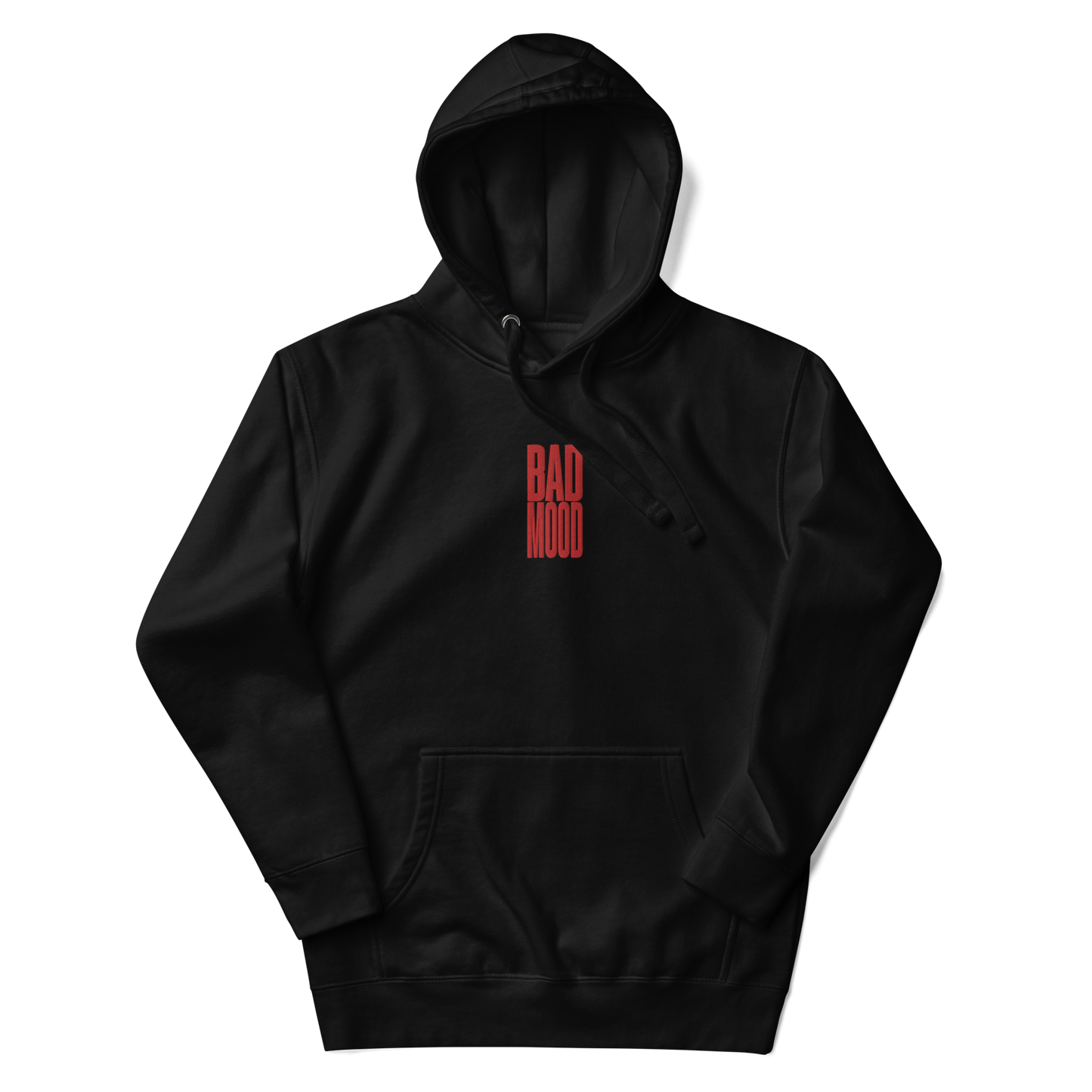 Bad Mood Embroidery Hoodie