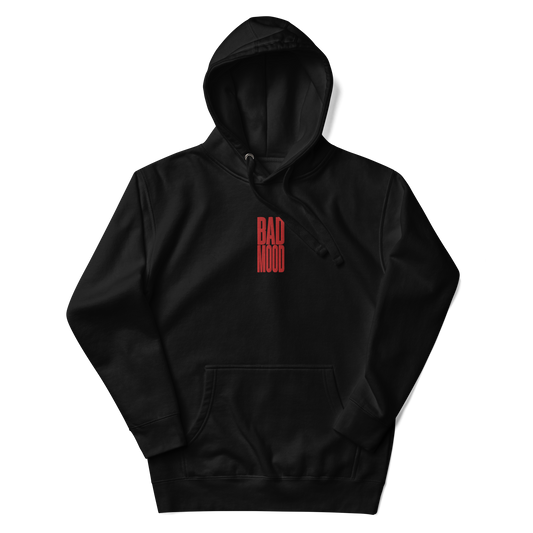 Bad Mood Embroidery Hoodie