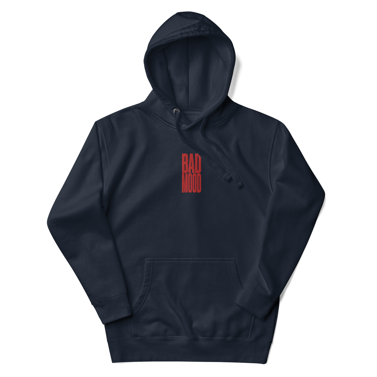 Bad Mood Embroidery Hoodie